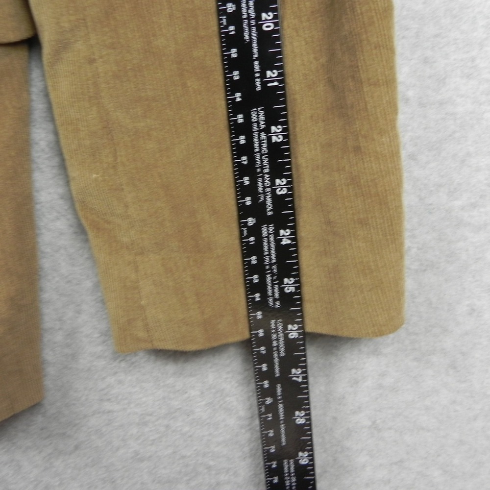 Stafford Blazer Mens 50R Classic Fit Corduroy Suit Jacket Sport Coat Elbow Patch - Picture 10 of 13